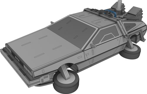 DeLorean Time Machine