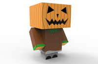 Pumpkin Man - Halloween Pattern