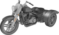 Harley Davidson Freewheeler Motorcycle