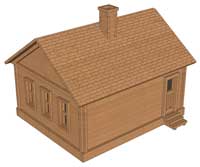 Dewey Beach House (HO Scale)