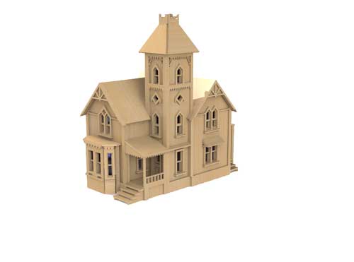 Grafton House (HO Scale)