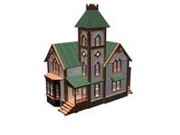 Grafton House (HO Scale)