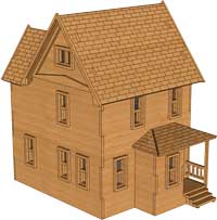 Lewes Villa (HO Scale)