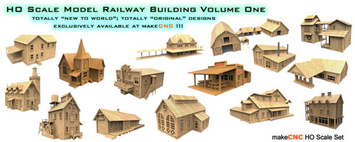 HO Scale Railway Buildings Volume One