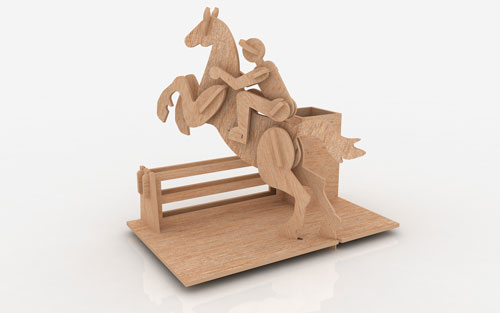 Horse Riding Pen Holder