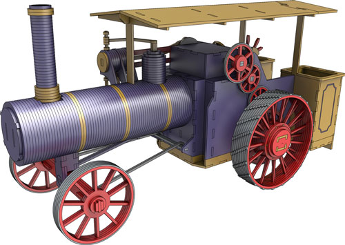 Kentucky Bourbon Traction Engine - Traction Engine
