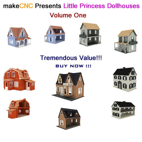 3D Puzzles Little Princess Dollhouses Volume One