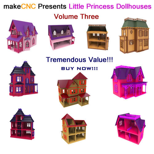 3D Puzzles Little Princess Dollhouses Volume Three