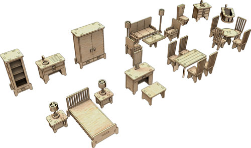 Little Princess Furniture Set Three