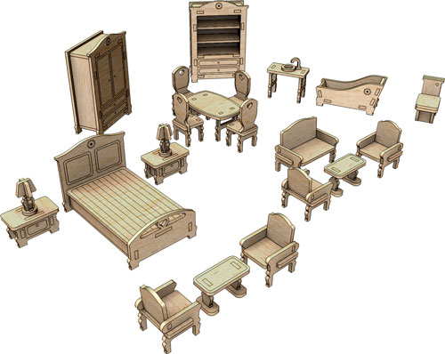 Little Princess Furniture Set Two