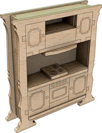 Little Princess Kitchen Cabinets