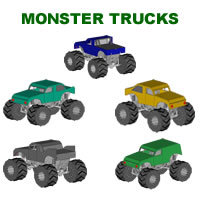 Monster Trucks ( Set One)