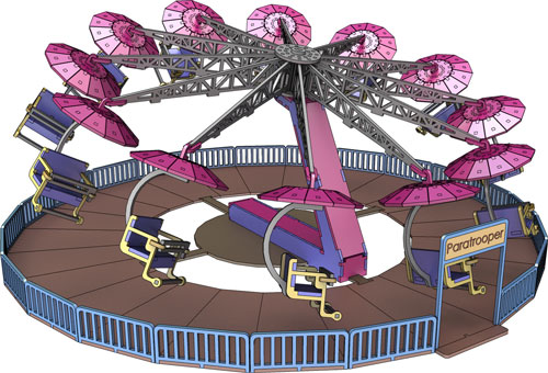 Paratrooper Carnival Ride