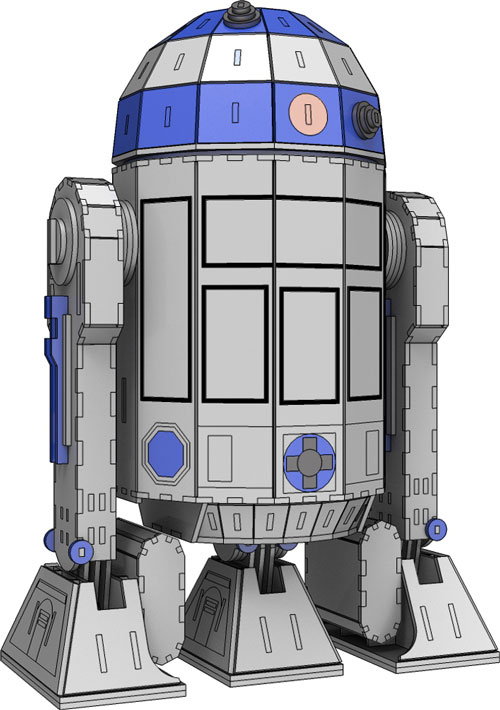 R2D2 (Star Wars Inspired)