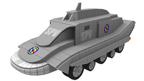 Spectrum Pursuit Vehicle - Gerry Anderson