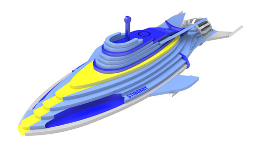 Stingray the Submarine - Gerry Anderson