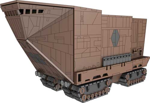 Sandcrawler - Star Wars Inspired