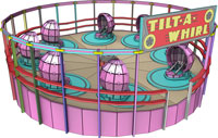 Tilt-A-Whirl - Amusement Park Ride