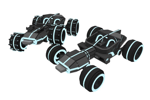 Tron Light Runner Car