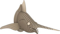 Trophy Faux Swordfish Head