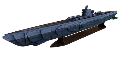 WWII Type IX U-Boat