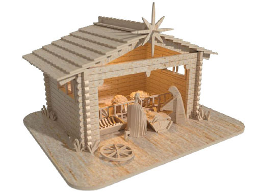 Christmas Nativity Scene (Premium Model)