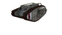 WWI Mark V Tank